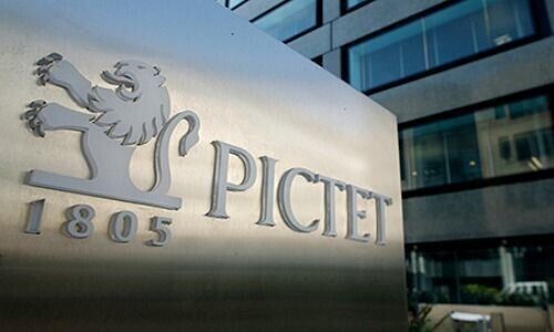 Sitz der Bank Pictet in Genf-Acacias (Bild: Pictet)