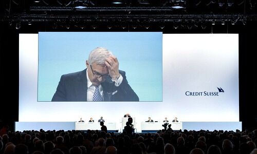 Urs Rohner, Präsident der Credit Suisse