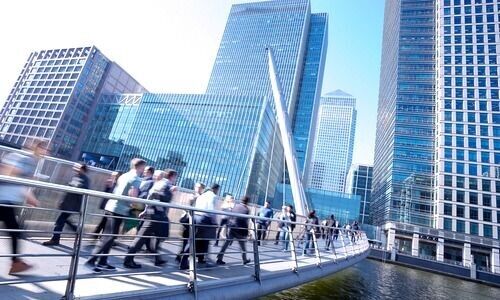 Canary Wharf, London (Bild Shutterstock)