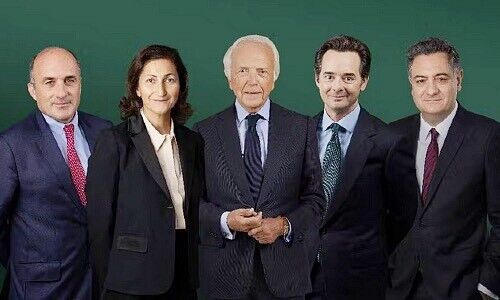 Edouard Carmignac (Mitte) mit Fondsleitung (Bild: Carmignac)