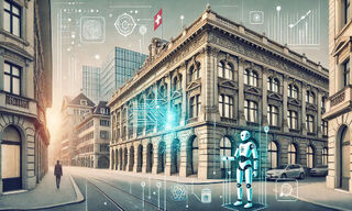 Die Fortschritte bei der künstlichen Intelligenz zwingen die Schweizer Banken zum Handeln. (Bild: finews.ch/AI)