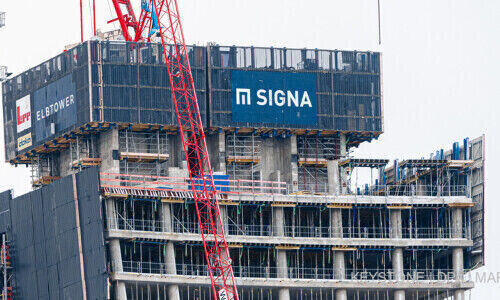 Signa-Projekt Elbtower in Hamburg (Bild: Keystone)