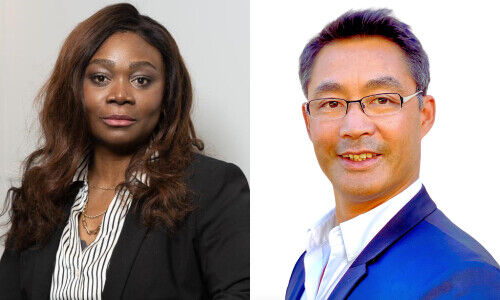 Yvonne Bettkober und Philipp Rösler, CV VC (Bild: CV VC)