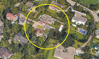 Tidjane Thiams Villa in Herrliberg am Zürichsee (Bild: Google Maps, ZSZ)