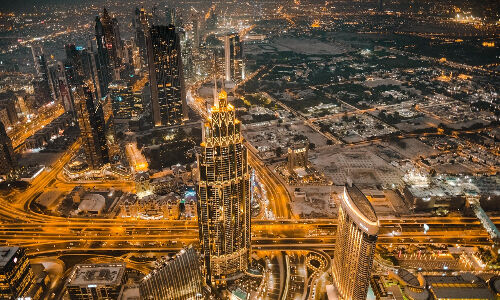 Dubai in der Nacht. (Bild: Pixabay)