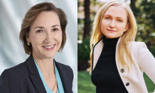 Renata Jungo Brüngger e Lila Tretikov (Immagini: Mercedes Benz/NEA)