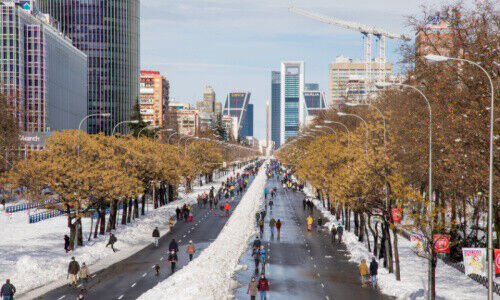 Paseo de la Castellana in Madrid (Bild: JavyGo / Unsplash)